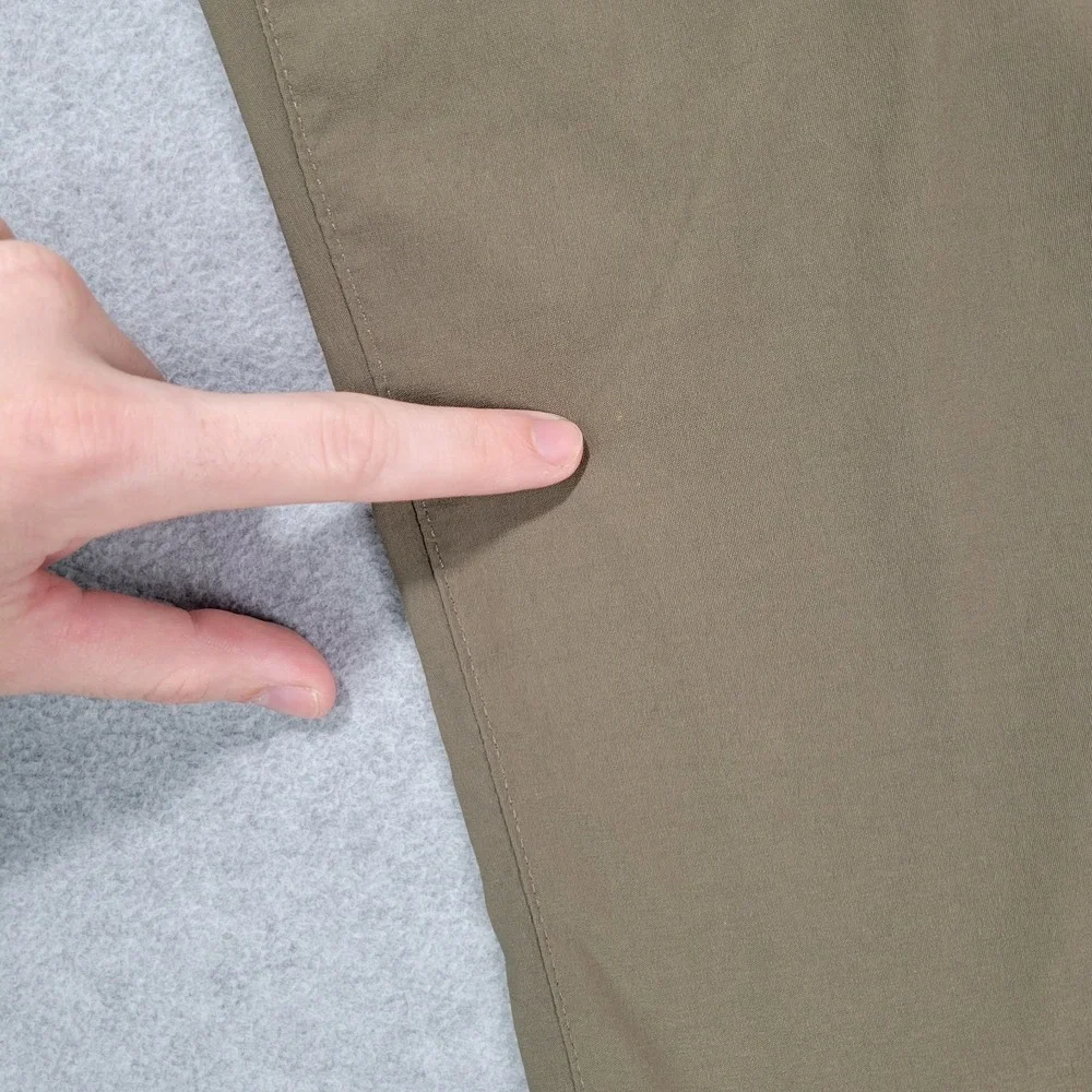 Eddie Bauer Takeoff Chino Pants Mens 33x30 Brown‎ UPF 50+ DWR D3853309